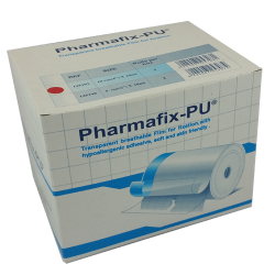 Pharmafix® - PU Roll Transparent Adhesive Tape 4" X 10 YDS.